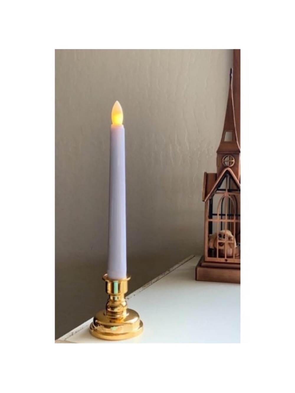Window Candles with Remote Timer, 6 Packs 7.9" Battery Operated Flameless